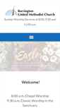 Mobile Screenshot of barringtonumc.com